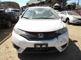 2016 Honda Fit LX White 1.5L AT #A22593